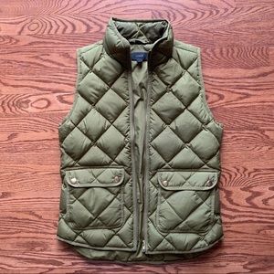 Olive Green J. Crew Vest
